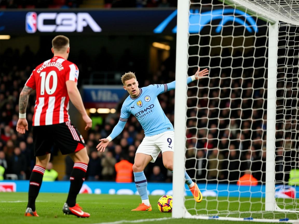 英超-B席破门被吹格瓦迪奥尔中柱曼城0-0桑德兰的简单介绍